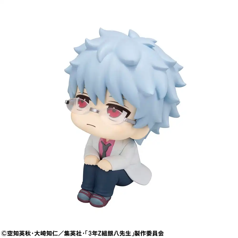 3-Z Ginpachi Sensei Look Up PVC Statue Ginpachi Sakata 11 cm
